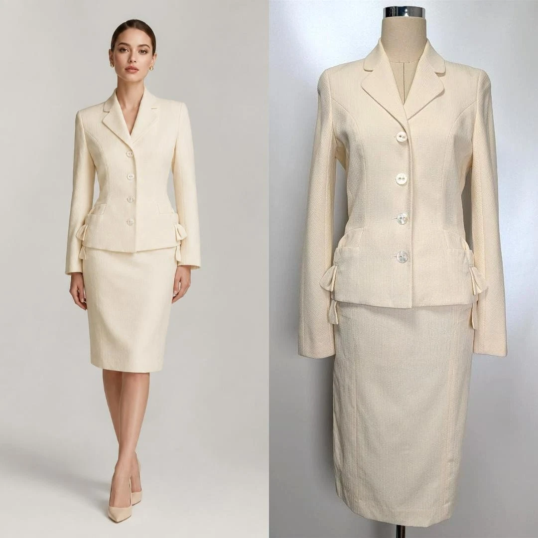 Dior Skirt Suits White Suits & Suit Separates for Women for sale