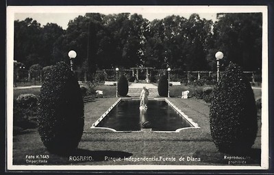 Ansichtskarte Rosario, Parque Independencia, Fuente de Diana 