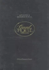 Grand Hotel Musical Play 1991 Stage Pamphlet Used Theater Brochure