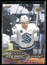 2025-26 UD Canvas Young Guns Jacob Melanson Seattle