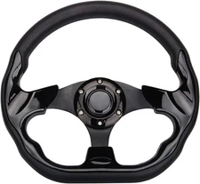 D Shape Style Golf Cart Steering Wheel Universal Design for Club Car Ds and Prec