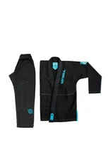 Sanabul Jiu Jitsu Kids GI Black/Blue Size K3 *no Belt