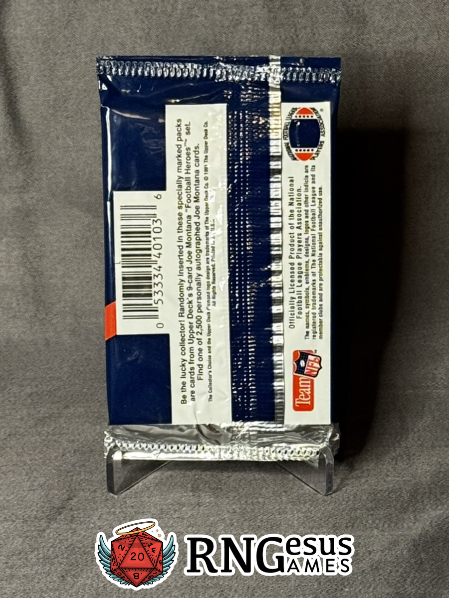 1991 NFL Upper Deck Premiere Edition - Football - Factory Sealed