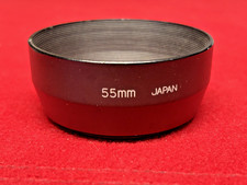 55mm Hard Plastic Lens Hood Screw-in Unbranded