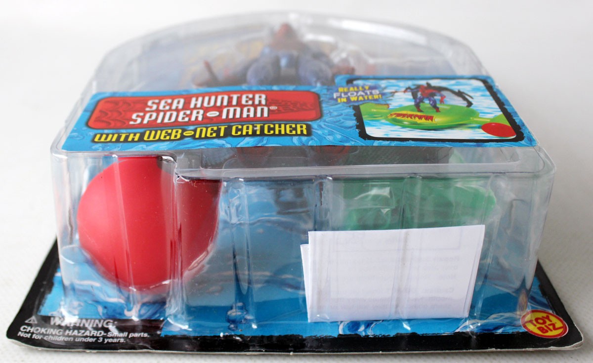 RARE SPIDERMAN 2000 WEB SPLASHER SEA HUNTER SPIDER MAN FIGURE TOY