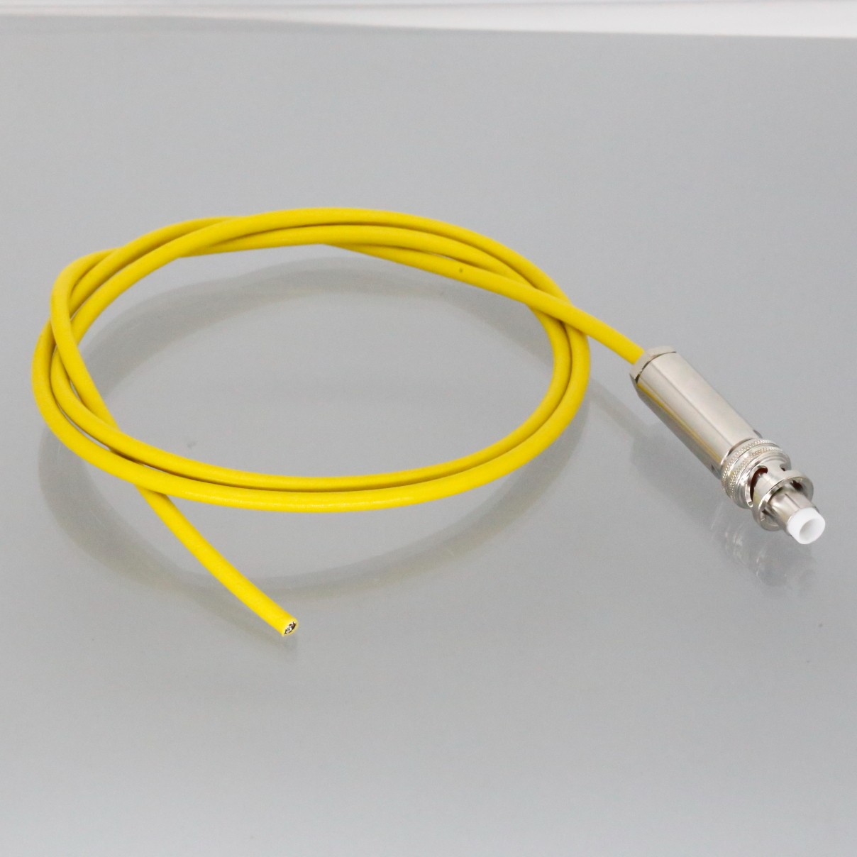 High Voltage HV 3KV 3300V 3-Lug Triax Male Low Noise Unterminated Cable 1.6~12FT