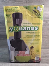 New Yonanas 902 Classic Vegan, Dairy-Free Frozen Fruit Banana Soft Serve Maker