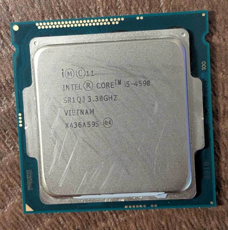 Procesador CPU Intel Core i5-4590 3,30 Ghz 4ta generación LGA 1150 cuatro núcleos vendedor de EE. UU. Foto 3 de 4