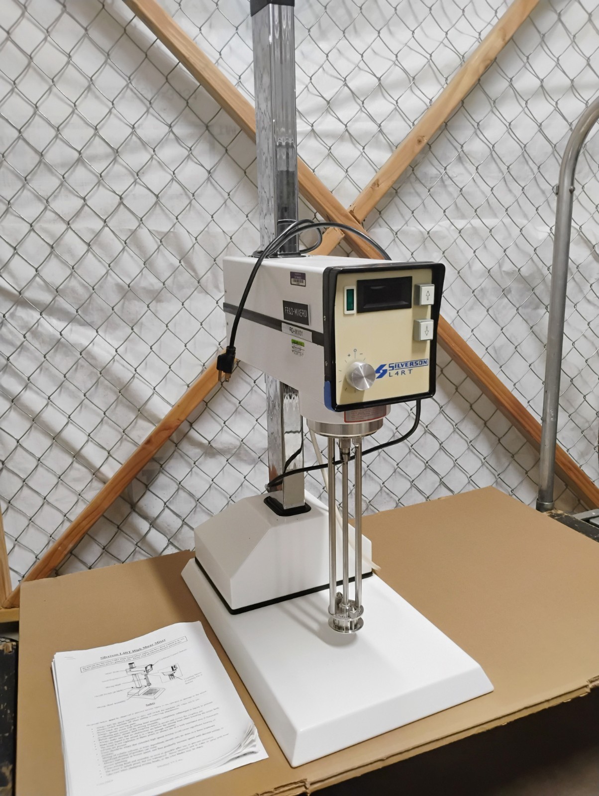 Silverson L4RT High Shear Mixer Nice Cosmetic and Fully Functional 