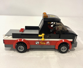 LEGO CITY RACING BIKE TRANSPORTER 60084 PARTIALLY COMPLETE SET W/ DRIVERS 2015