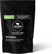Lactase Powerful LactoJoy Enzymes 14.500 FCC-240 Pieces Package-Volume Discounts