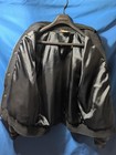 Disneyland Mickey Mouse Varsity Jacket Gray/Black Snap Front Adult Size L — photo 4