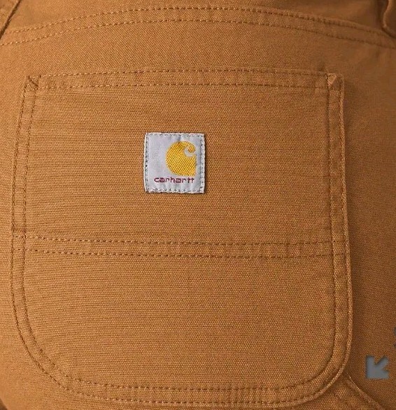 Carhartt Women's Size 8 Regular Rugged Flex Canvas Double Front Pants BN5999-W thumbnail 3