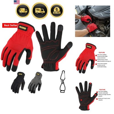 High Performance Work Gloves For Men3 Pairs Pack, High Dexterity Touch Screen...
