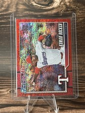 2026 Topps Series 1 Kumar Rocker #336 Red Diamante Foil /5 SSP Rangers FS 