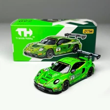 1:64 Porsche 911 GT3 R - DTM 2024 No.90 Alloy Racing Car Model Diecast