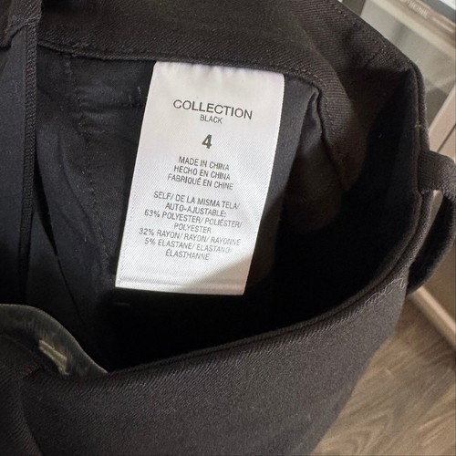 Favorite Daughter The Favorite Pant NEW Black Wide Leg Tailored Trousers Size 4 - Picture 7 of 8
