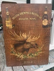Vintage Duluth Brewing Moose Advertising Beer  Bottle Sign Brewery  Breweriana