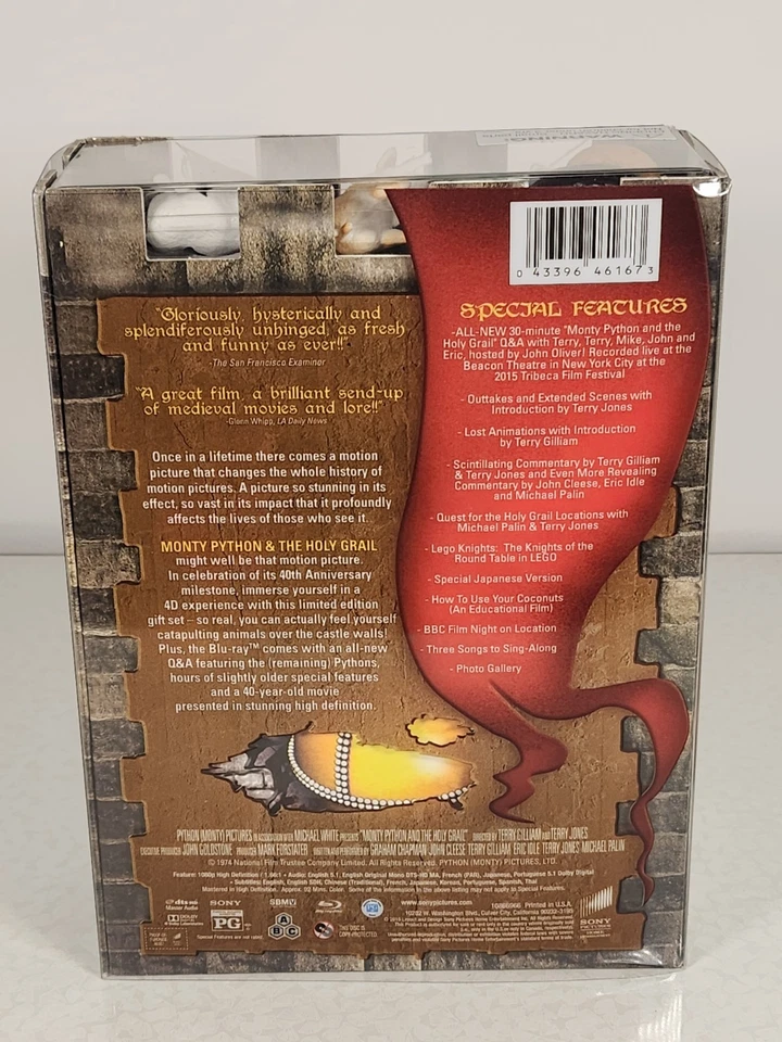 Monty Python and the Holy Grail [Blu-ray] 40th Anniversary Ltd Ed Castle Box Set - Image 4 of 4