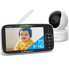 Babystar Baby Monitor, 720p Video Baby Monitor with Camera and Audio, Remote Pa