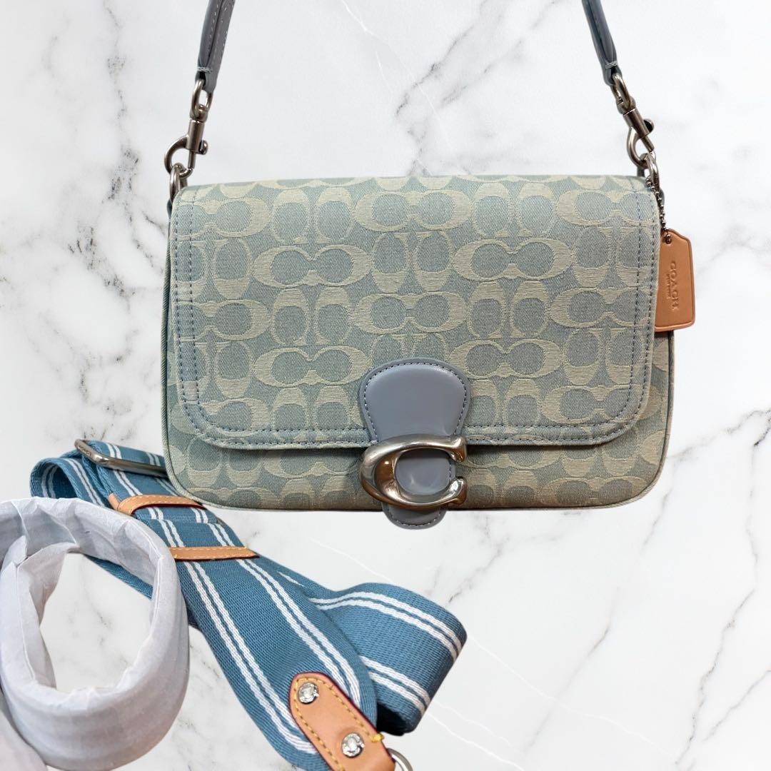 Coach CJ854  Denim Tabby Shoulder Bag Japan thumbnail 3