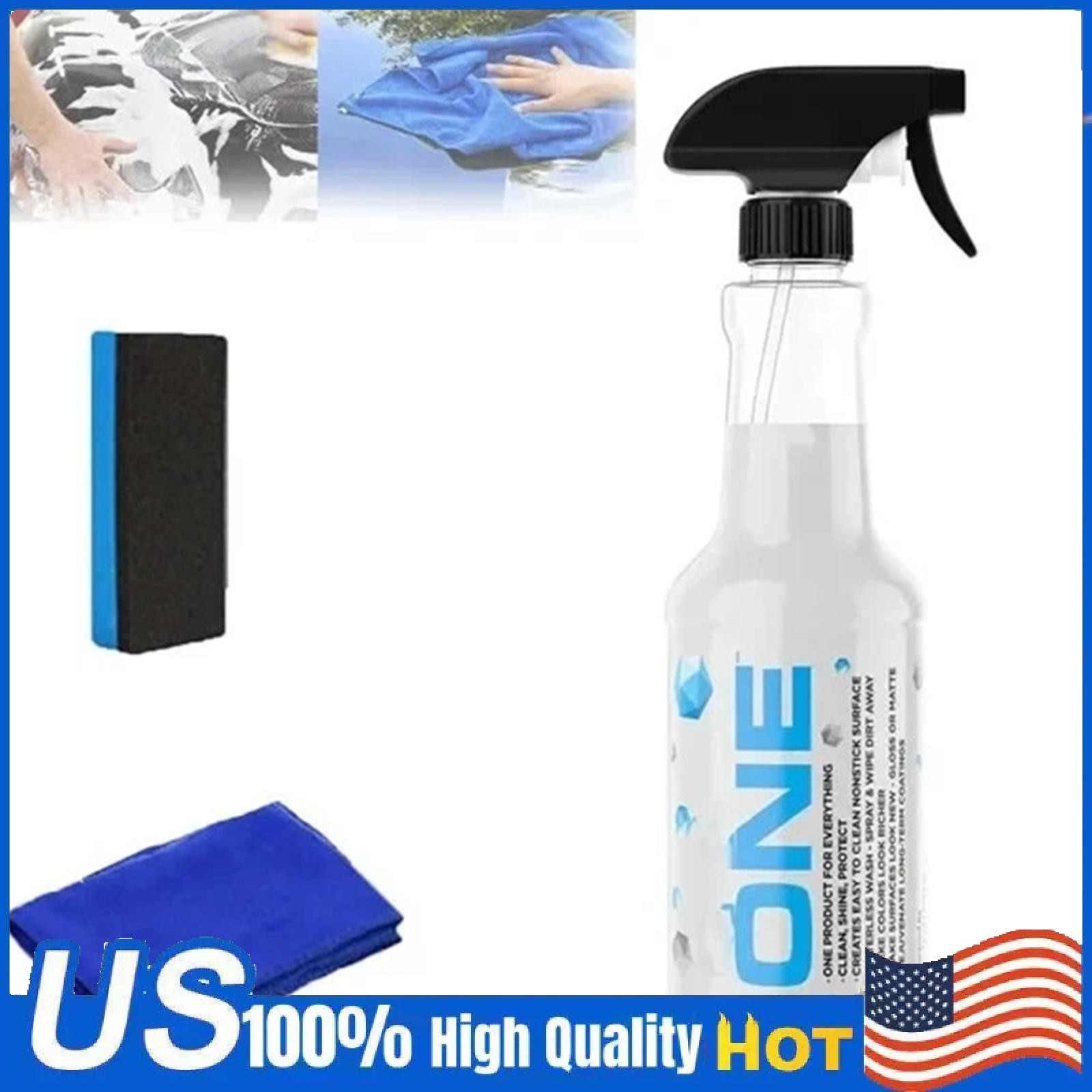 Maxlone Car Spray Coating Agent Quick Spray & Wipe Multi Functional New