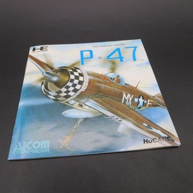 P-47 The Freedom Fighter PC Engine HuCard Japanese Version