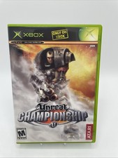 Unreal Championship Platinum Hits Xbox Complete CIB + Inserts Black Label