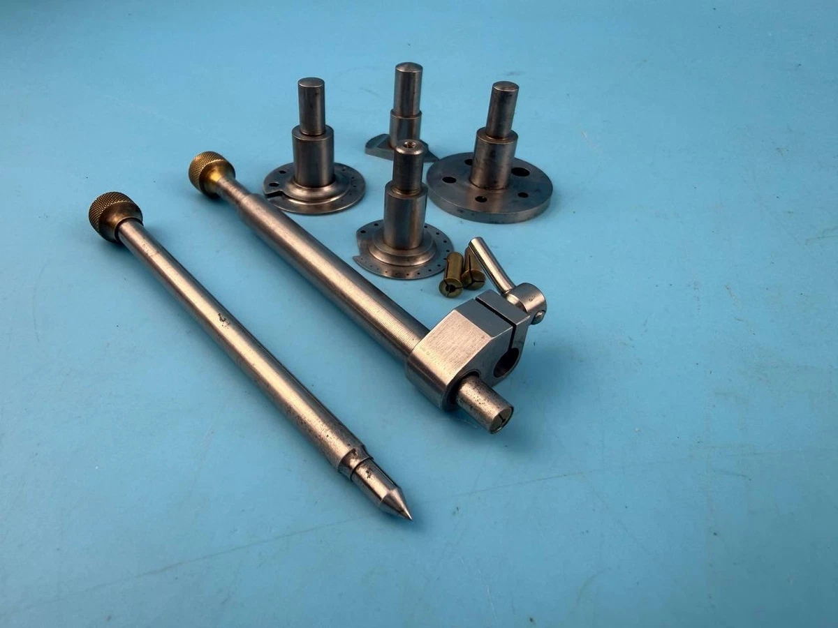 Watchmakers Boley Leinen 8mm Lathe Jacot Tool Center Drilling Kit Germany