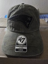 47 franchise hat large new England Patriots Camouflage Embroidered Logo