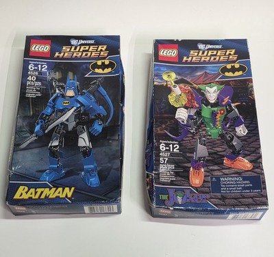Lego 4526 4527 DC Comics Super Heroes Batman Joker Bundle New