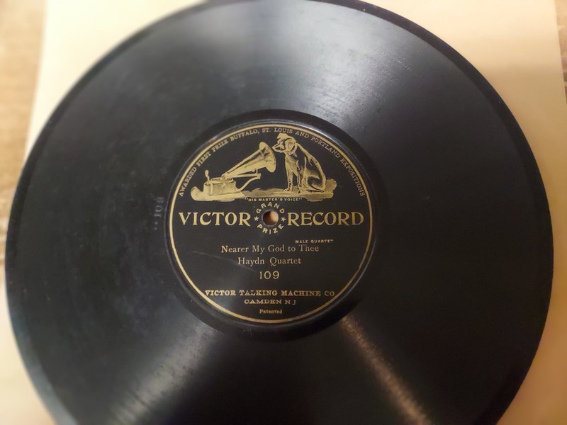 1904 VICTOR Grand Prize 1-Sided 78/HAYDN QUARTET..Male Voices..