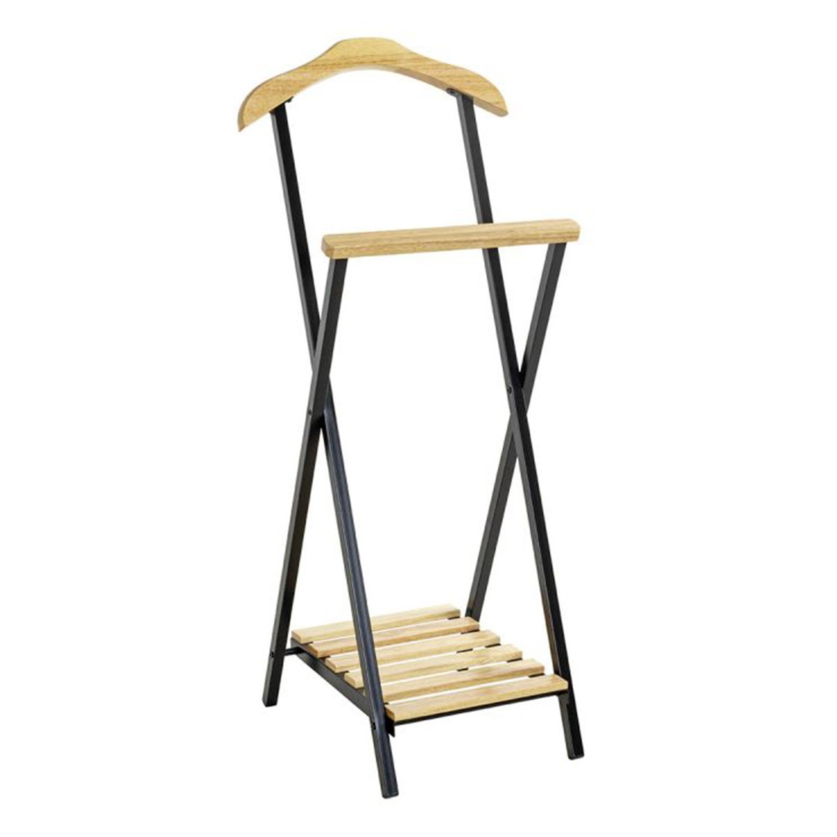 Valet de chambre Hélène 110cm habillez votre chambre avec ce serviteur de nuit moderne