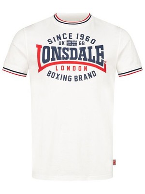 Lonsdale London T-Shirt Herren GAVRENE weiß Basics, Casual Wear, Streetwear