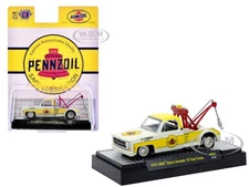 1975 GMC SIERRA GRANDE 15 TOW TRUCK "PENNZOIL" 1/64 DIECAST BY M2 31500-HS57
