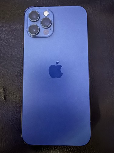 Apple iPhone 12 Pro 256GB Pacific Blue Smartphone Unlocked 79% Battery Health