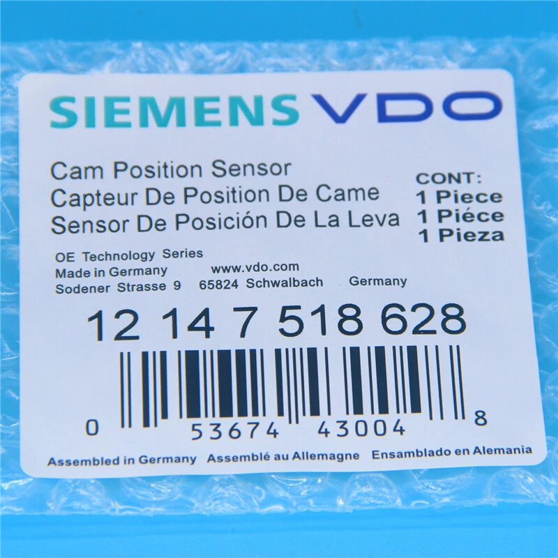 Juego de 2 sensores de posición del árbol de levas del motor y 1 cigüeñal para BMW 325xi 2001-2005 Foto 4 de 4