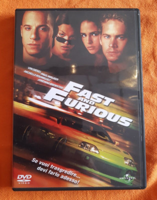 FAST & FURIOUS (DIESEL / WALKER / RODRIGUEZ) - ORIGINAL DVD