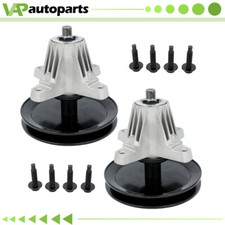 2PK Spindle Assembly For MTD Lt46 LX46 46" Deck 918-06977A 618-06977 618-06977A