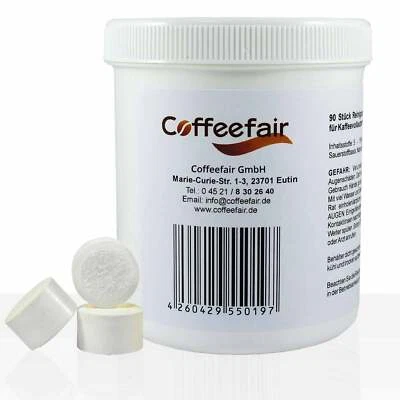 Coffeefair Reinigungstabletten 90 x 3g Reinigungs-Tabs