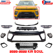 Front Bumper Cover Grille Assembly For 2020-2022 Kia Soul Exlxsx-line
