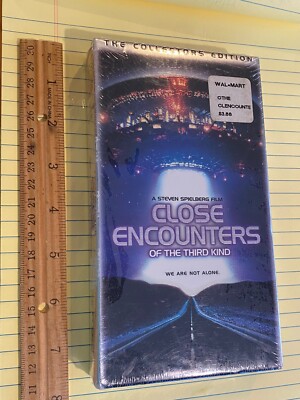 1998 CLOSE ENCOUNTERS OF THE THIRD KIND VHS 1998 - STEVEN SPIELBERG - NEW SEALED