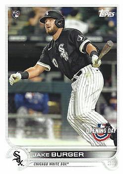 Jake Burger 2022 Topps Opening Day #141 RC Chicago White Sox