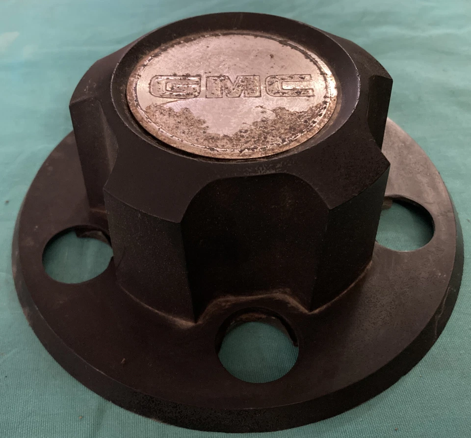 Tapacubos tapacubos GMC SAFARI VAN 1985-1995 15594373 15594372 NEGRO FABRICANTE DE EQUIPOS ORIGINALES OE Foto 3 de 4