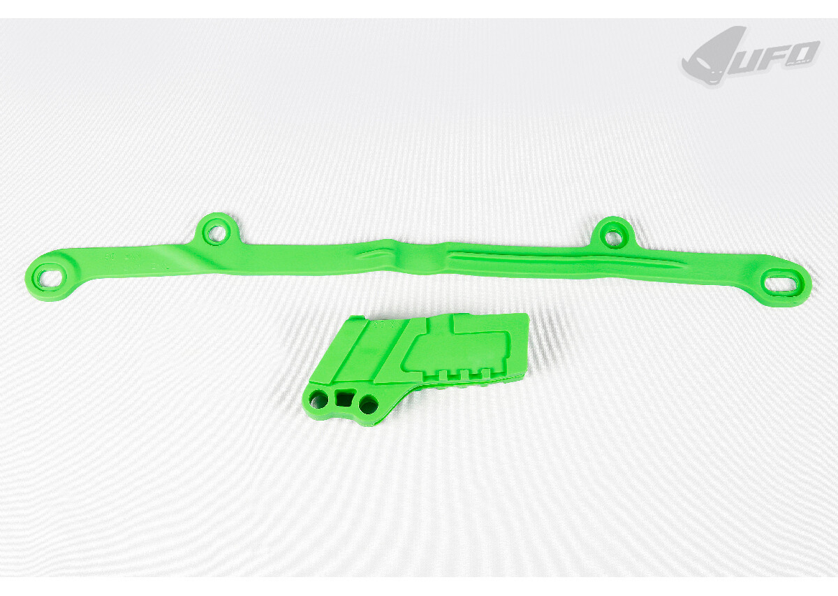 UFO KA03772-001 Chain Guide/Block For KXF250/450 Motorcycles