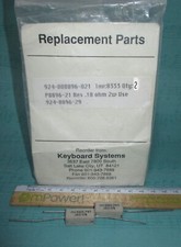 IRC Lowrey P8896-21 Piano Organ .18 2-Watt Cement Resistor 924-008896-021 Pair