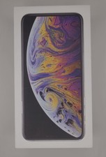 Apple iPhone XS Max 256GB Empty Box ONLY -Silver - NO ACCESSORIES - Genuine OEM-