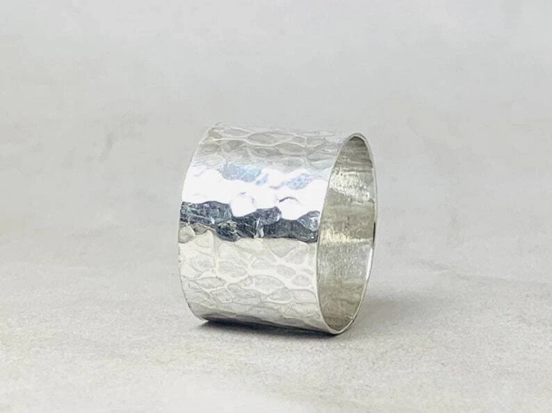 Chunky silver store rings ebay