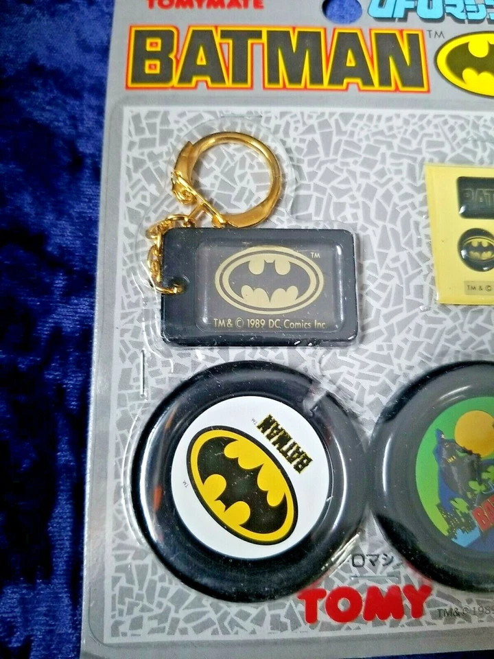 De colección Tomy 1989 DC Comics Batman OVNI, Llavero, Pegatinas #3~ Artefactos Cósmicos Foto 3 de 4