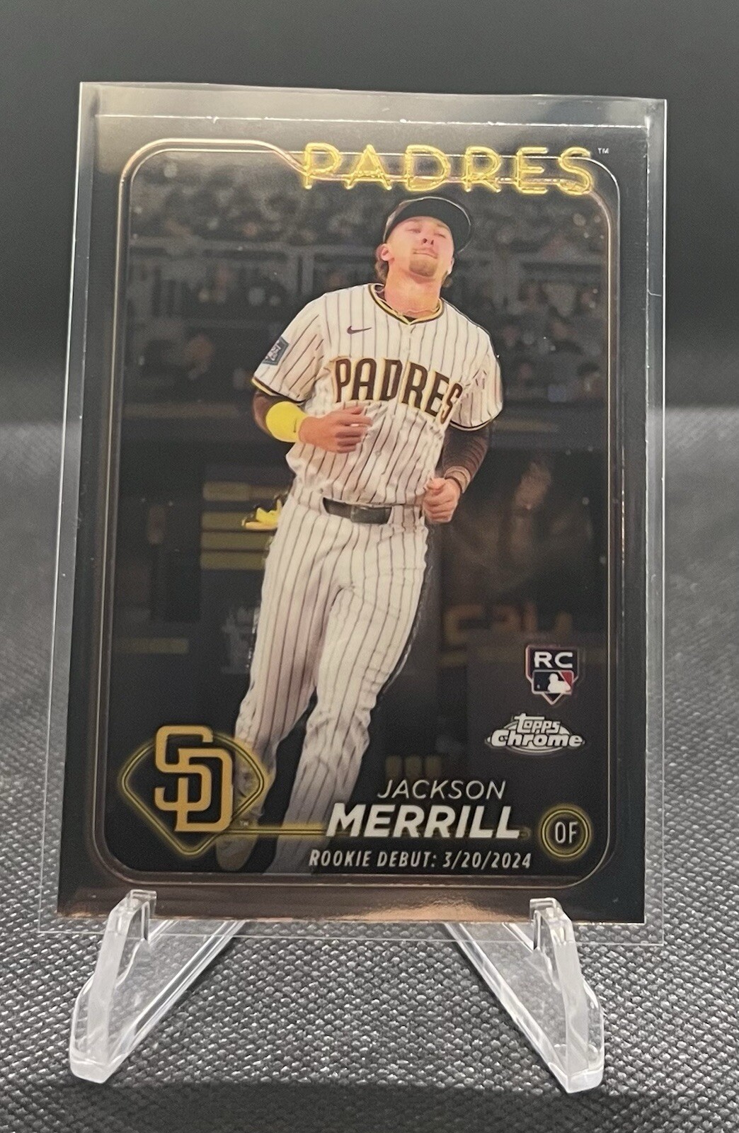 2024 Topps Chrome Update Jackson Merrill #USC57 Rookie Debut RC San Diego Padres